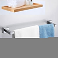 Classic Chrome Towel Bar Rail Bathroom