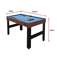 4FT 3-in-1 Games Foosball Soccer Hockey Pool Table