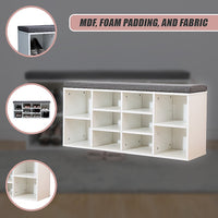 Shoe Cabinet Bench Shoes Storage Rack Organiser Wooden Shelf Cupboard Box