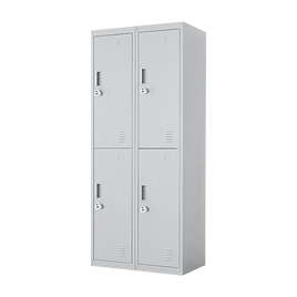 Four-Door Office Gym Shed Storage Locker