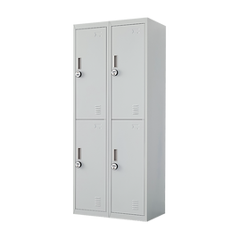 Four-Door Office Gym Shed Storage Locker
