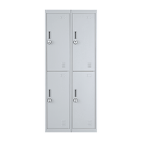 Four-Door Office Gym Shed Storage Locker