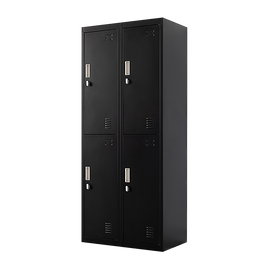 Four-Door Office Gym Shed Storage Locker