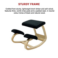 Kneeling Office Chair Ergonomic Rocking Posture Improving Stool