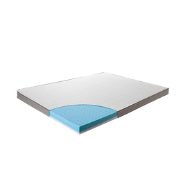 Double Cooling Gel Memory Foam Mattress Topper – CertiPUR-US Certified Foam