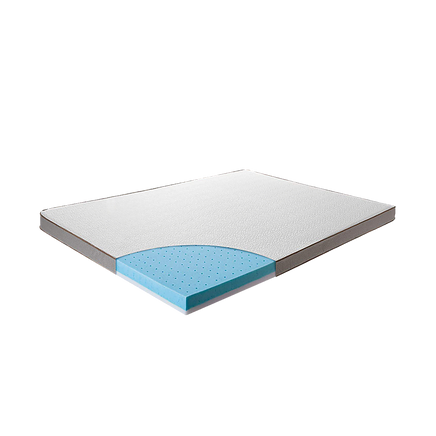 Double Cooling Gel Memory Foam Mattress Topper – CertiPUR-US Certified Foam