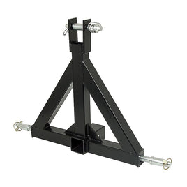 Heavy Duty Steel 3 Point 2" Trailer Hitch Receiver Tow Drawbar For Cat 1 Tractor