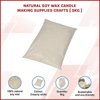 Natural Soy Wax Candle Making Supplies Crafts [ 5kg ]