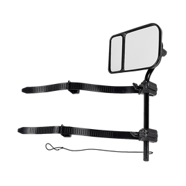 2x Towing Mirrors Pair Clip on Multi Fit Clamp On Towing Caravan 4X4 Trailer
