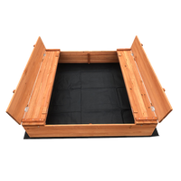 Sandpit Kids Wooden Sand box