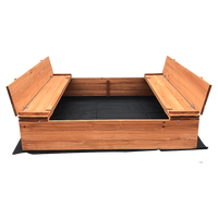 Sandpit Kids Wooden Sand box