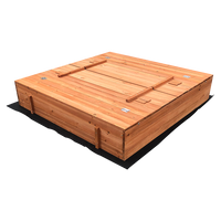 Sandpit Kids Wooden Sand box
