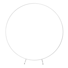 2M Wedding Hoop Round Circle Arch Backdrop Flower Display Stand Frame Background