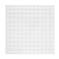 Tiles 3D Peel and Stick Wall Tile Stereoscopic Crystal White 10 Sheets