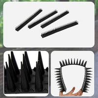 12pc Bird Spikes Human Cat Possum Mouse Pest Control Spiked Fence Wall Deterrent