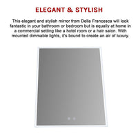 Smart Mirror Bathroom Vanity LED Lighted Wall Mirror 800x600mm