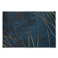 200x300cm Large Floor Blue Teal Rug – Modern Area Carpet for Bedroom & Lounge
