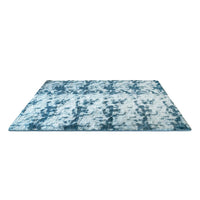 200x300cm Large Floor Soft Blue Fluffy Rug – Modern Area Carpet for Bedroom & Lounge
