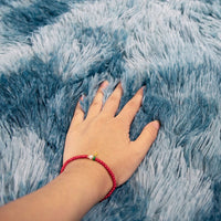 200x300cm Large Floor Soft Blue Fluffy Rug – Modern Area Carpet for Bedroom & Lounge