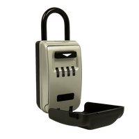 Security 4 Digit Combination Cable Lock Box With Luminous Dials