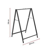 Frame Sign Sidewalk Sign Board 60x90cm For Advertising Poster Display