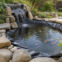 Fish Pond Liner 3 x 4.6m x 0.5mm Garden Pool Membrane Reinforced
