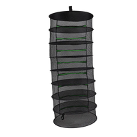 Herb Drying Rack Net 8 Layer Dryer Mesh Hanging Dryer Rack Zipper Dry Rack