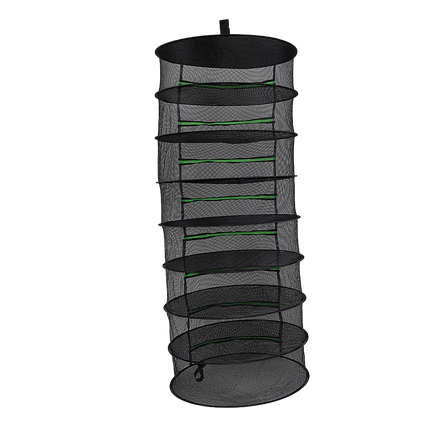 Herb Drying Rack Net 8 Layer Dryer Mesh Hanging Dryer Rack Zipper Dry Rack