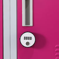 12-Door Locker for Office Gym Shed School Home Storage - 4-Digit Combination Lock