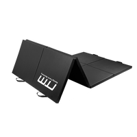 Folding Black Exercise Mat – Gymnastics, Martial Arts, Yoga, Karate & Judo Training