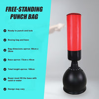 165CM Boxing Punching Bag Free Standing