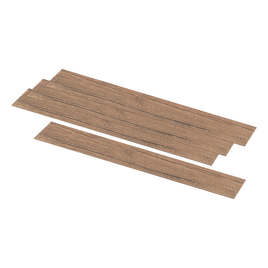 Vinyl Floor Tiles Self Adhesive Flooring Smoked Eucalyptus Wood Grain 16 Pack 2.3SQM