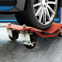 Auto Dolly Car Dolly Wheel Tire 12"x16" Skate 6000lb Repair Slide Set of (4)