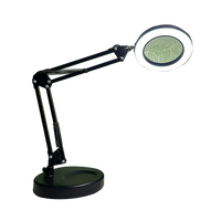 10X Magnifying Glass Desk Light Magnifier LED Lamp Reading Lamp With Base