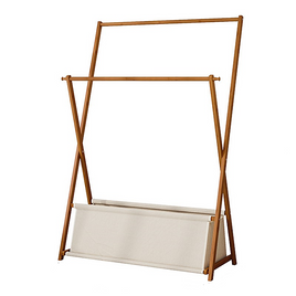 100x155cm Clothes Rail Rack Rack Garment Rack Freestanding Hanger Bedroom Clothing Rack With Lower Storage Shelf