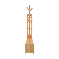 165x100cm Clothes Rack Stand Storage Shelves Modern Coat Tree