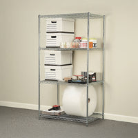 Modular Wire Storage Shelf 1200 x 450 x 1800mm Steel Shelving