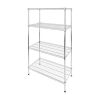 Modular Wire Storage Shelf 900 x 350 x 1800mm Steel Shelving