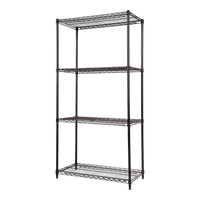 Modular Wire Storage Shelf 900 x 350 x 1800mm Steel Shelving