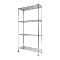 Modular Wire Storage Shelf 900 x 350 x 1800mm Steel Shelving