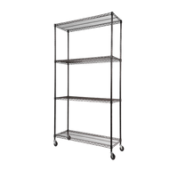 Modular Wire Storage Shelf 900 x 350 x 1800mm Steel Shelving