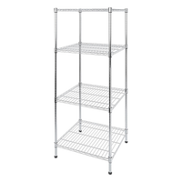 Modular Wire Storage Shelf 450 x 450 x 1800mm Steel Shelving