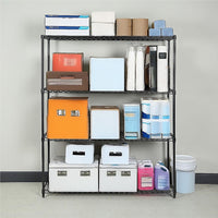 Modular Wire Storage Shelf 1200 x 600 x 1800mm Steel Shelving