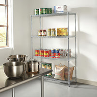 Modular Wire Storage Shelf 900 x 450 x 1800mm Steel Shelving