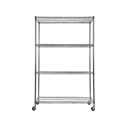 Modular Wire Storage Shelf 900 x 450 x 1800mm Steel Shelving