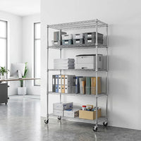 Modular Wire Storage Shelf 900 x 450 x 1800mm Steel Shelving