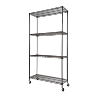 Modular Wire Storage Shelf 900 x 450 x 1800mm Steel Shelving