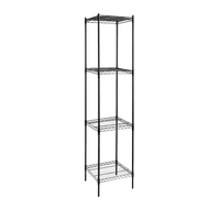 Modular Wire Storage Shelf 350 x 350 x 1800mm Steel Shelving