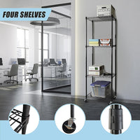 Modular Wire Storage Shelf 350 x 350 x 1800mm Steel Shelving