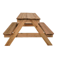 Sand & Water Wooden Picnic Table